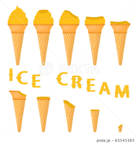 Vector illustration for natural ice cream Vector illustration for natural ice cream 63545365