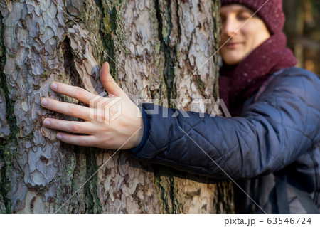 Close up calm and smiling young Nature-Lover man Close up calm and smiling young Nature-Lover man 63546724