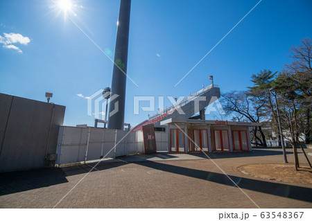 さいたま市大宮公園サッカー場 の写真素材