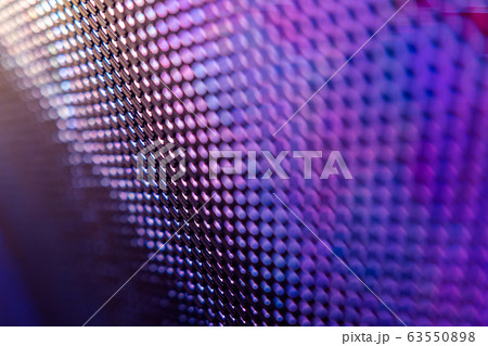 CloseUp LED blurred screen. LED soft focus CloseUp LED blurred screen. LED soft focus 63550898