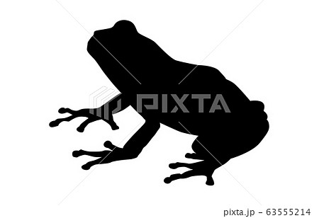 Animal Silhouette Amphibian Reptile Frog 2 Stock Illustration