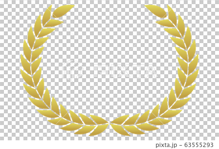 月桂花冠標題裝飾的插圖 63555293