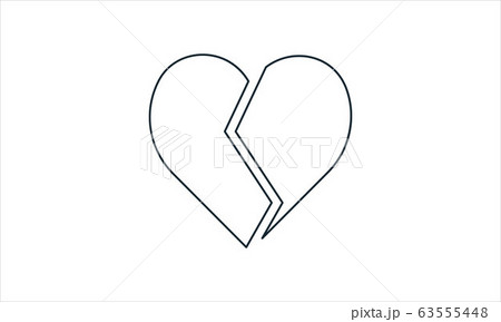 Break up, broken, broken heart, heart, heartbreak icon. Break up, broken, broken heart, heart, heartbreak icon. 63555448