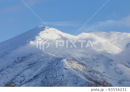 Snowy mountain in Bellevue, Idaho 63556231