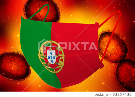 ポルトガル　マスク　コロナ　ウイルス 63557439