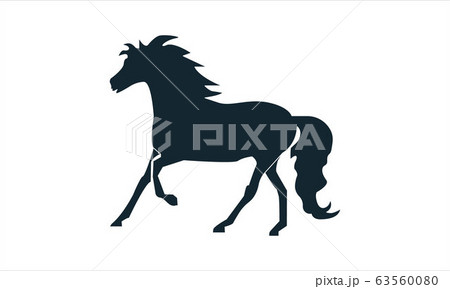 horse icon illustration isolated vector sign symbol 63560080