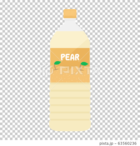 梨ジュースのイラスト 63560236