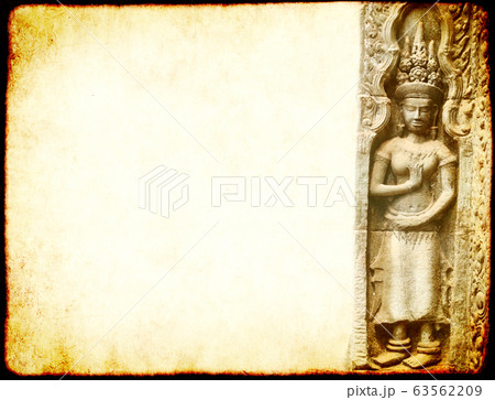 Grunge background with paper texture and landmark Grunge background with paper texture and landmark 63562209