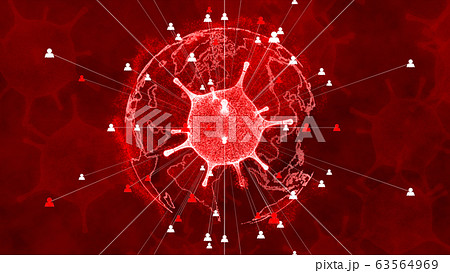 3d render, Virus of flu or microorganism, Rapid 63564969