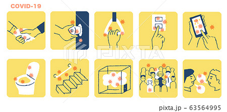 感染症予防(気をつける場所)2 感染症予防(気をつける場所)2 63564995