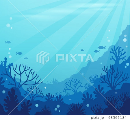 Ocean underwater theme background 8 63565184