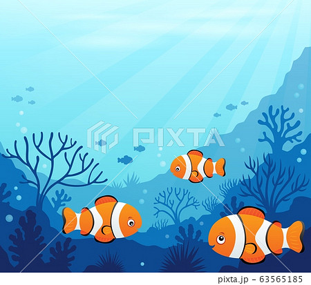 Ocean underwater theme background 7 63565185