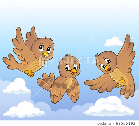 Happy birds theme image 4 63565192