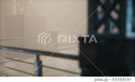 rainy night with fog at old town street rainy night with fog at old town street 63568597