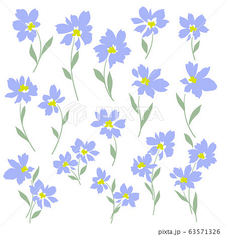 美しいベクター花素材 美しいベクター花素材 63571326