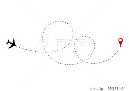 Airplane line path  63573144