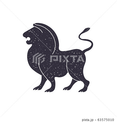 Zodiac sign Leo. The symbol of the astrological horoscope. 63575010