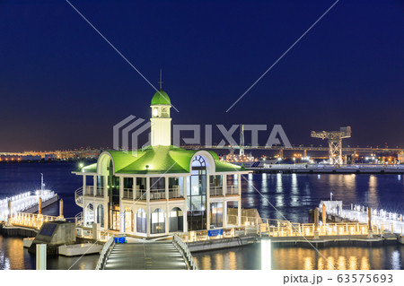 横浜_ぷかりさん橋夜景 63575693
