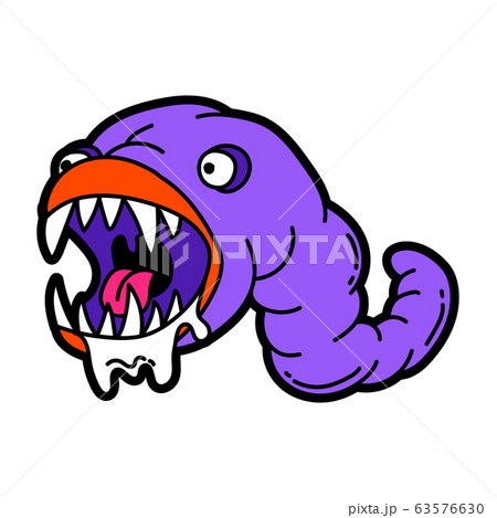 Illustration of cartoon monster. 63576630