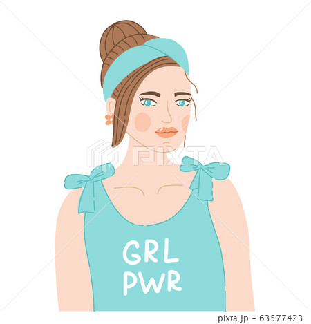 Beautiful girl avatar  Beautiful girl avatar  63577423