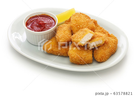 手作りチキンナゲット 手作りチキンナゲット 63578821
