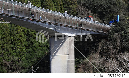 橋梁点検（鹿児島県薩摩郡さつま町の鴛鴦橋にて） 63579215