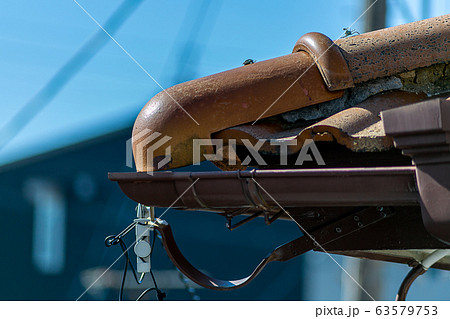 屋根　雨樋 63579753
