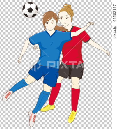 Women playing soccer 07 63582157