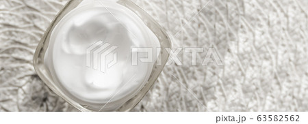 Face cream moisturizer in a jar, luxury skincare cosmetics and organic anti-aging product for health and beauty 63582562