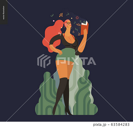 World Book Day, woman 63584283