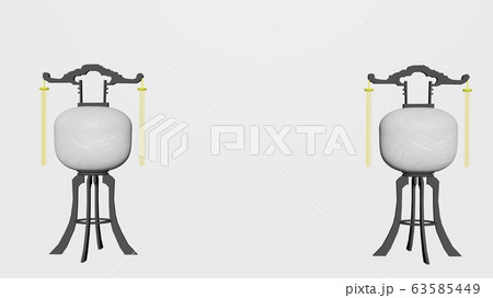 お盆の提灯「正面」 63585449