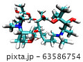 3D structure of Azithromycin, a perspective treatment of the COVID-19 coronavirus pneumonia 63586754