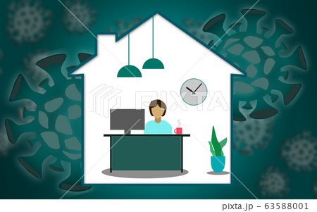 Work from home during an outbreak of the COVID-19 63588001