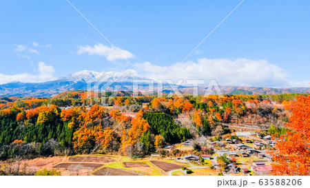 九蔵峠から望む秋の御嶽山 63588206