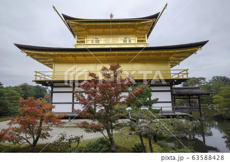 View of Kinkakuji, Temple of the Golden Pavilion 63588428