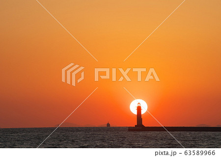 夕陽 夕陽 63589966
