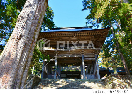洲原神社　楼門 63590404