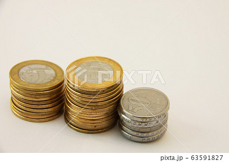 ブラジルの硬貨 63591827