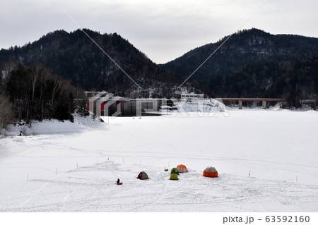 ワカサギ釣り 63592160
