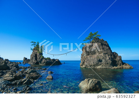 能登　夫婦岩 63592327