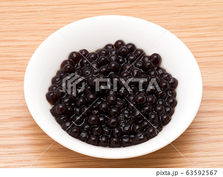 茹でたブタックタピオカ 茹でたブタックタピオカ 63592567