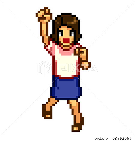 Tシャツ女性01ジャンプ Tシャツ女性01ジャンプ 63592669