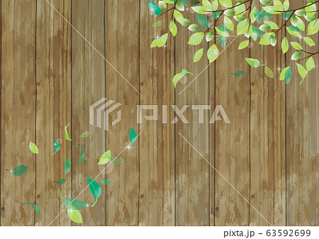木目 背景 緑 アイビー 木材 木 フレーム おしゃれ ヴィンテージ アート 材木 年輪 木のイラスト素材