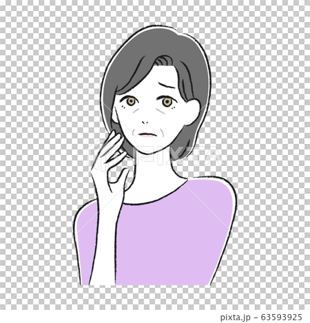 女性 悲しみ 女性 悲しみ 63593925
