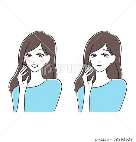女性 喜び悲しみ セット 女性 喜び悲しみ セット 63593928
