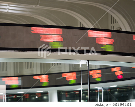 東証アローズのチッカー 63594231