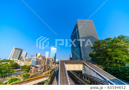 日本の東京都市景観 御茶ノ水駅などを望む 日本の東京都市景観 御茶ノ水駅などを望む 63594652