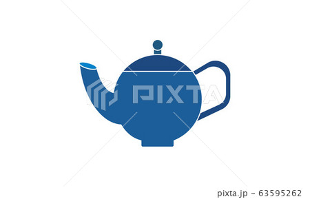 The teapot icon Tea symbol Flat vector image The teapot icon Tea symbol Flat vector image 63595262