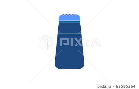 Salt container icon colorful silhouette vector image Salt container icon colorful silhouette vector image 63595264