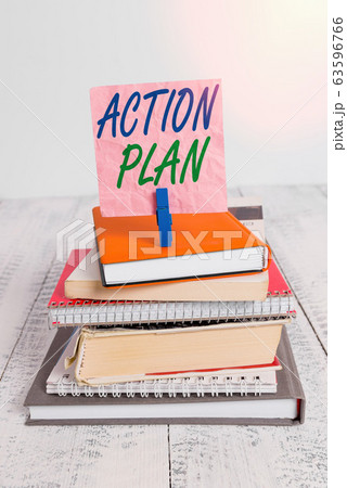 Word writing text Action Plan. Business concept 63596766